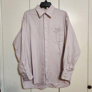 Mens 16.5 - 33 Nordstrom Solid Button Down Long Sleeve Dress Shirt